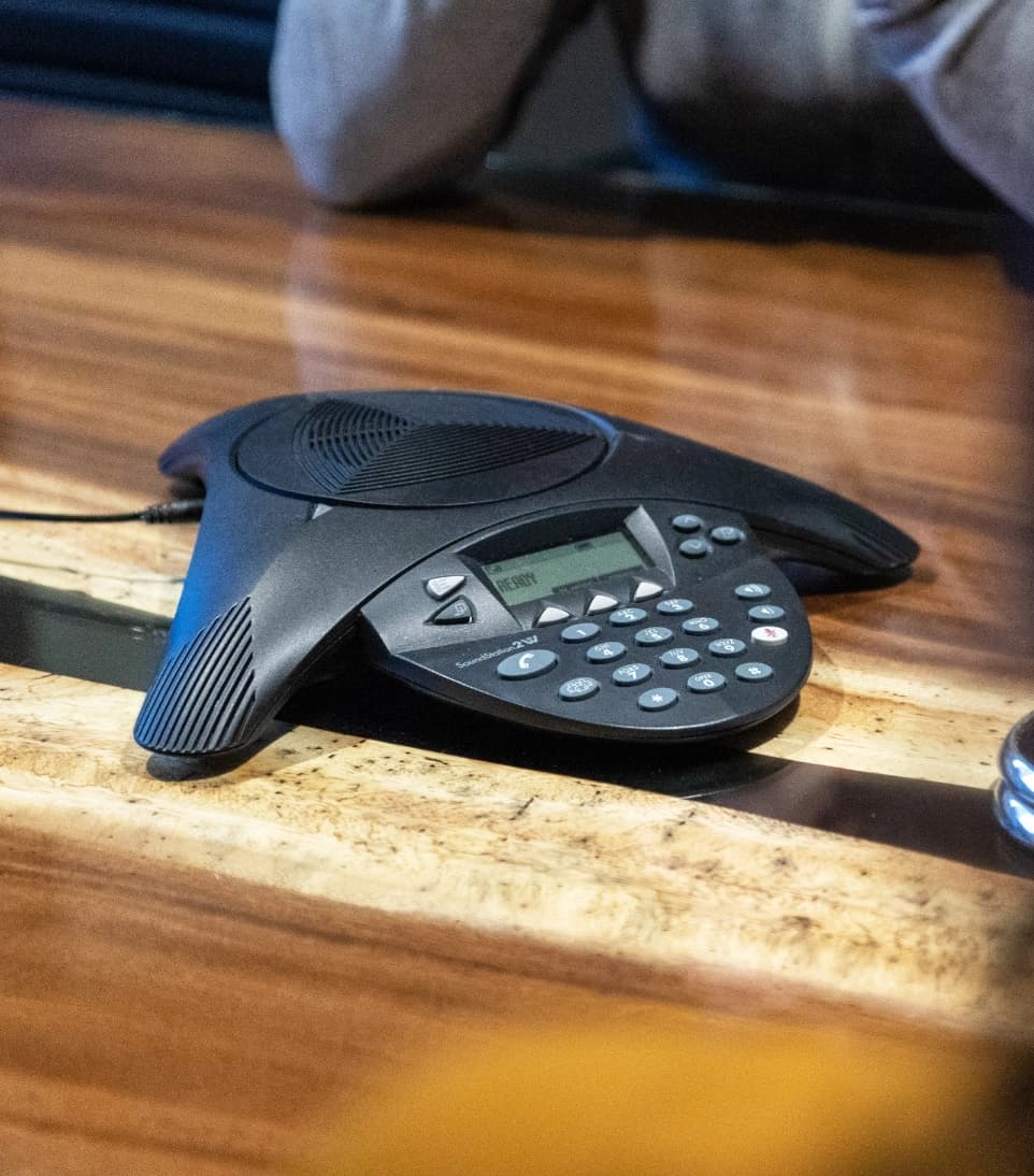 Banner image of a speaker VOIP box